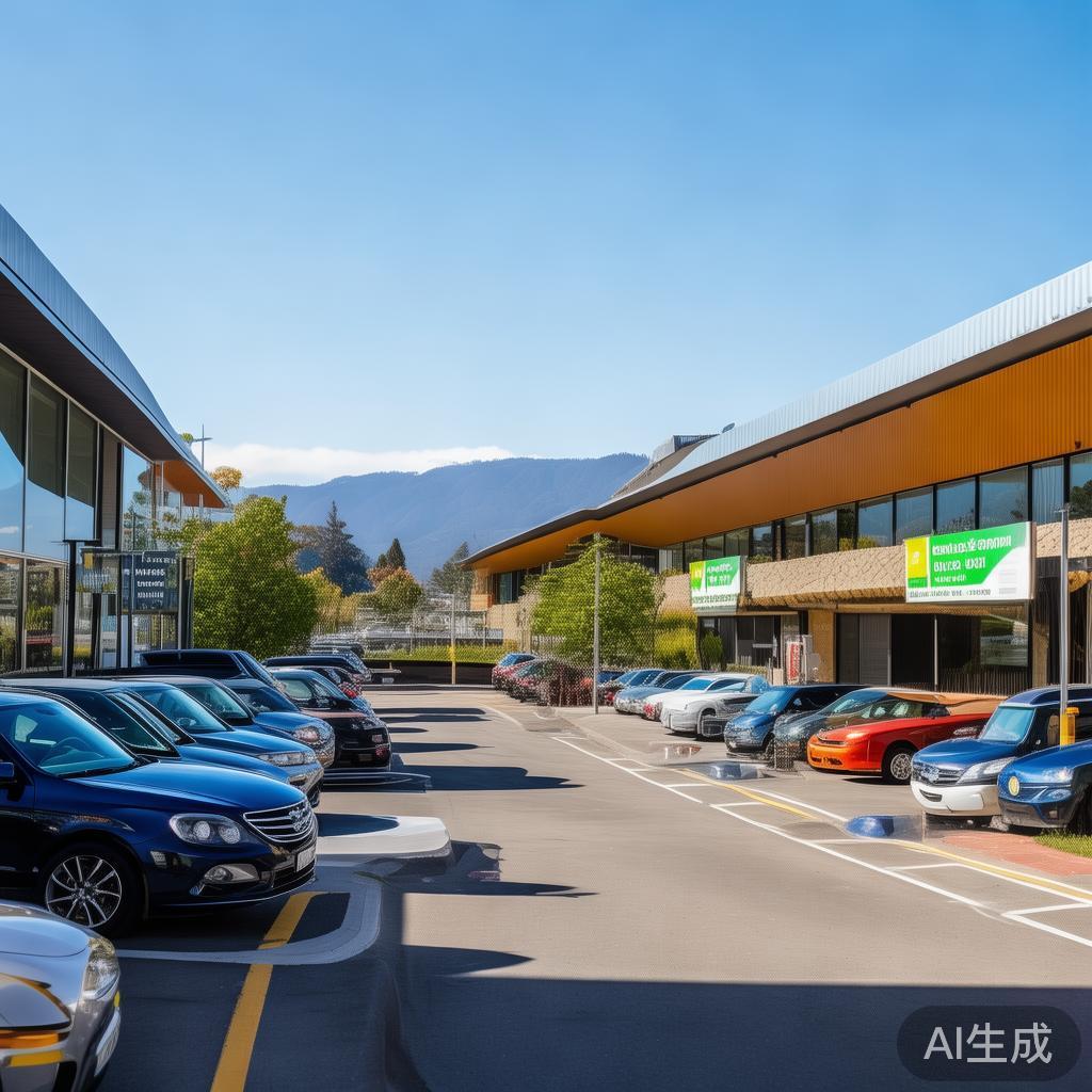 新西兰停车场carepark 新西兰停车场carepark