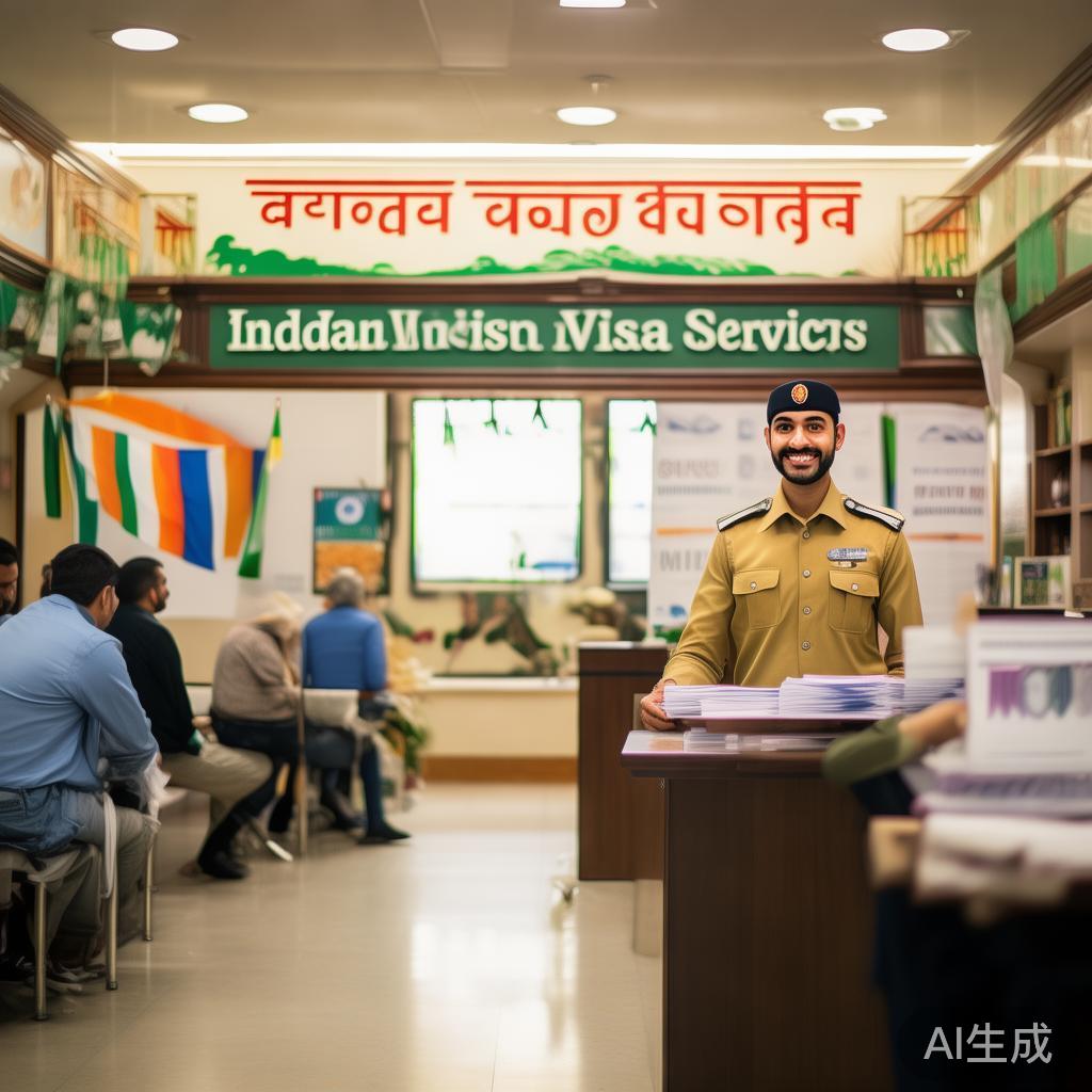 indian mission 签证