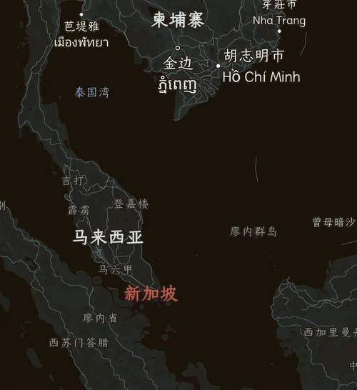 新加坡 auston 地图