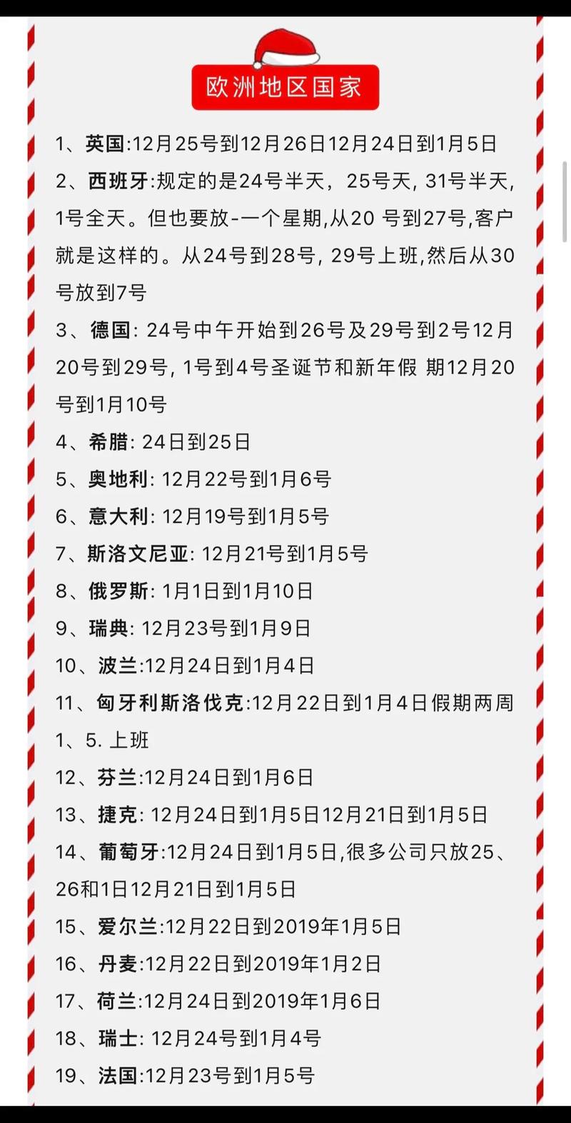 diploma新西兰放假时间