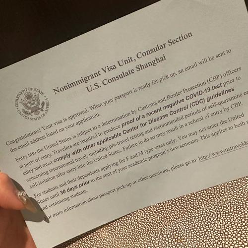 美国签证visa number