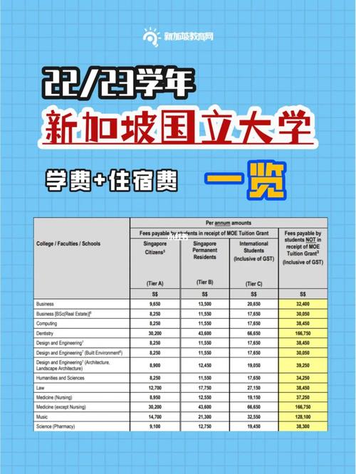 新加坡国立大学研究生学费