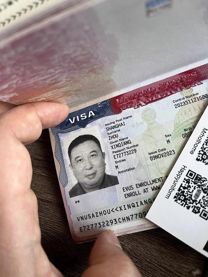 美国签证entries m