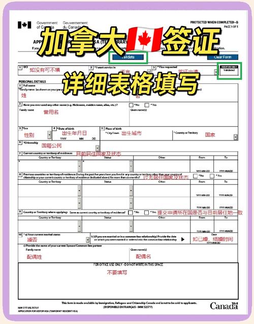 办理加拿大签证需要什么材料