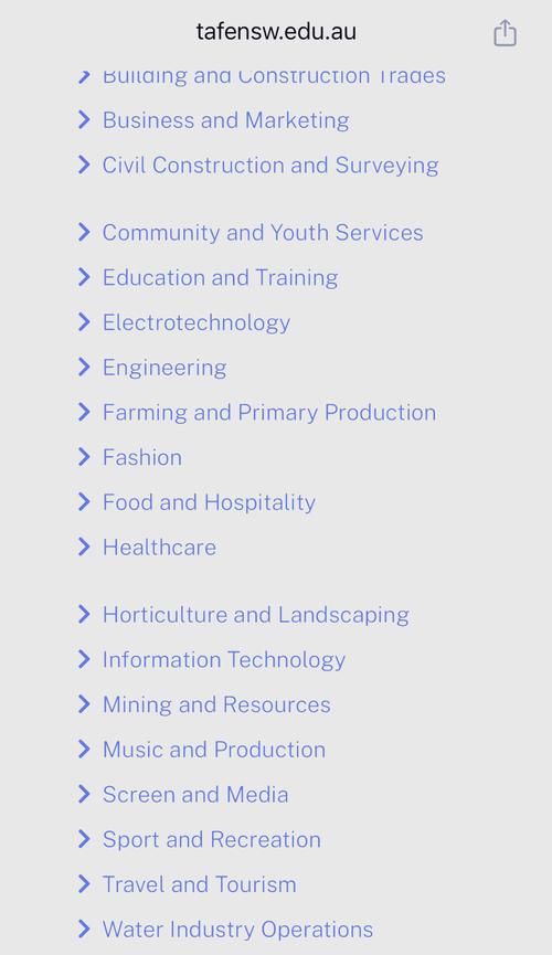 2025澳洲tafe移民专业