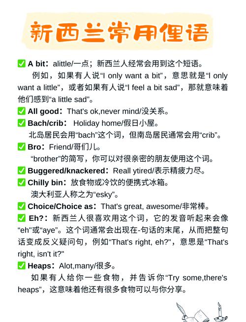 新西兰介绍英文版 小学