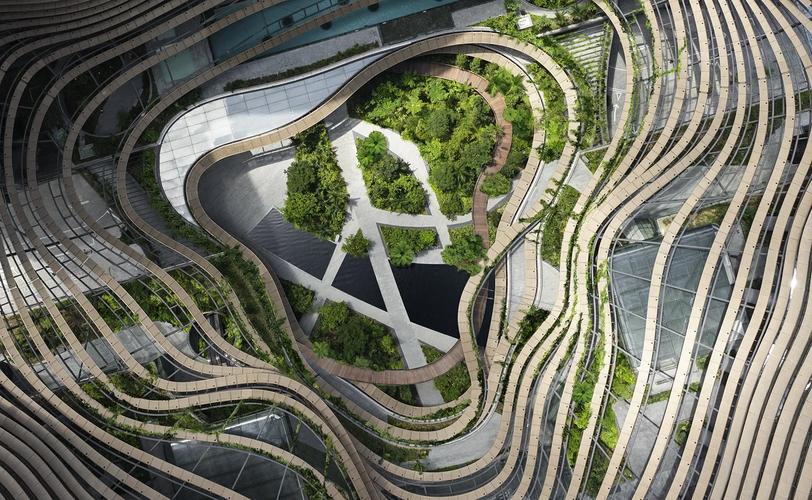 新加坡的主要景观和建筑