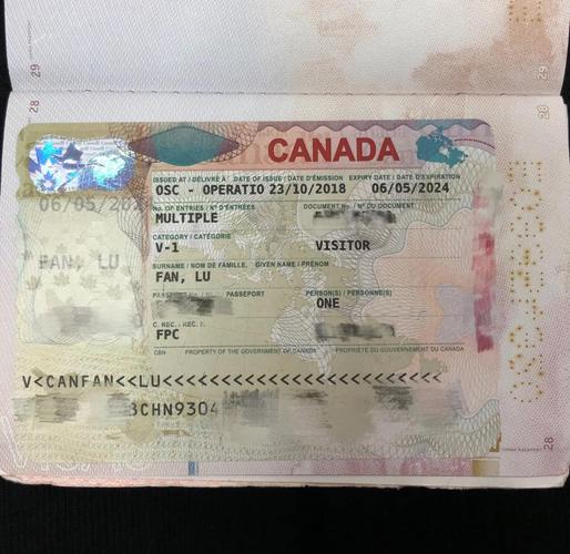 在加拿大办美国过境签证