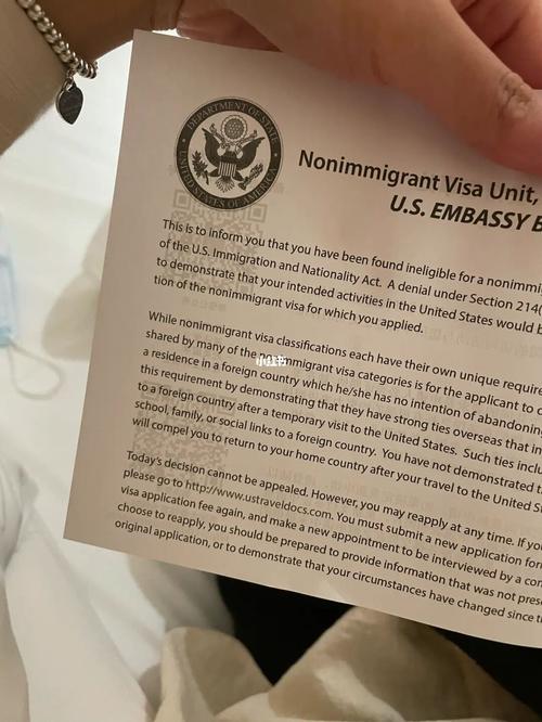 签证拒签 状态显示什么