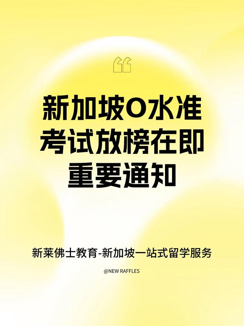 怎么查新加坡o水准成绩