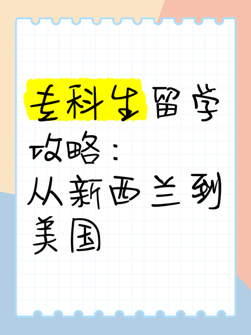 专科可以去新西兰留学吗