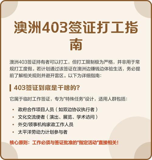 澳洲旅游签证可以打工吗