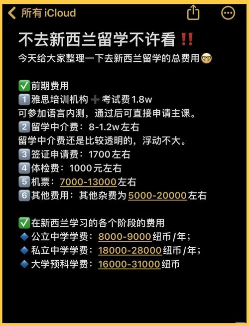 烟台 新西兰留学中介费