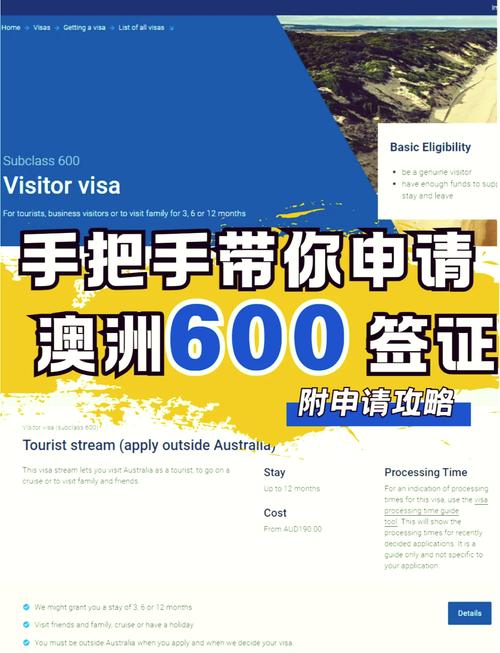 澳洲600签证 买保险