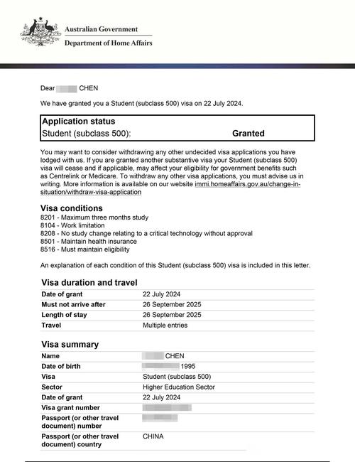 澳洲309配偶移民签证