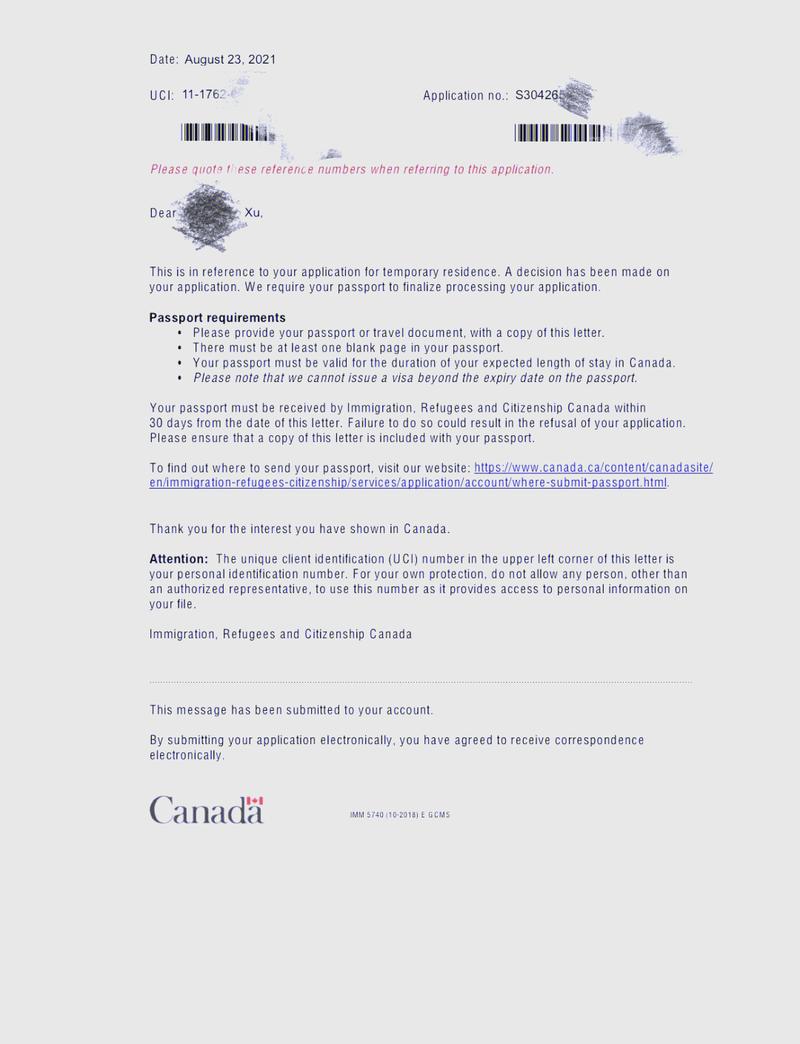 加拿大 硕士毕业 签证