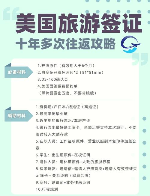 美国旅游签证一般是多久